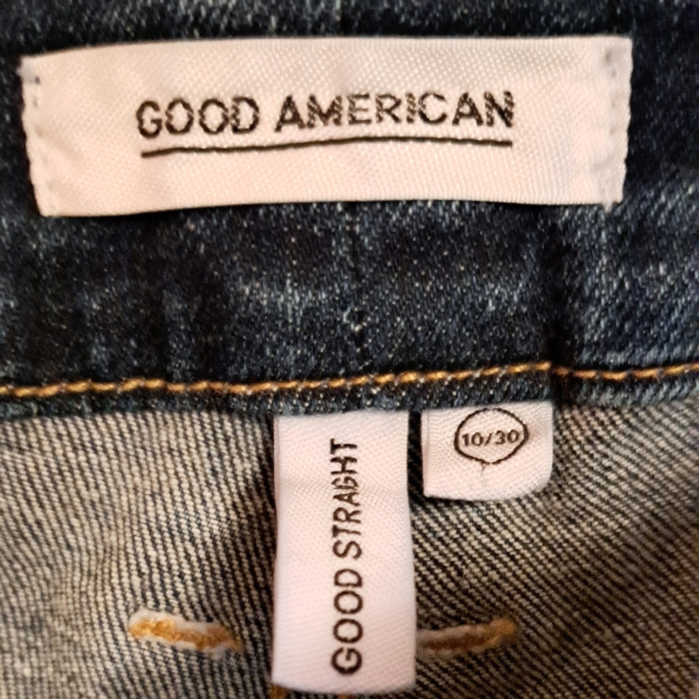 Good American Women's Blue Jeans Size 10 - Picture 7 of 7